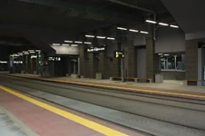 Przystanek tramwajowy na poziomie -2 oddany do użytku w październiku 2016