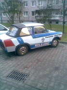 „Poznańska lokomotywa” - trabant w barwach klubu