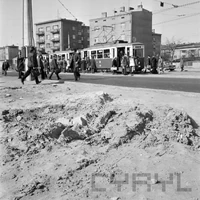 Skrzyżowanie z Dzierżyńskiego w roku 1974