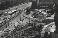 Budowa Ronda Kaponiera 02.jpg (73 KB) Tymczasowe tory tramwajowe omijające plac budowy