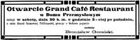 Grand Cafe anons 1909