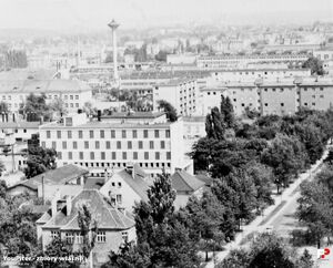 Ulica Dąbrowskiego - panorama - 196x