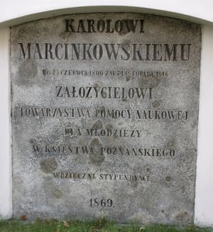 Karol Marcinkowski tablica sw Wojciecha