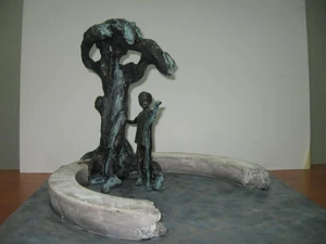 Zwycięski projekt rzeźby - autor Jarosław Bogucki