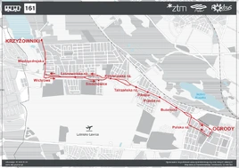 Linia 161 - przebieg