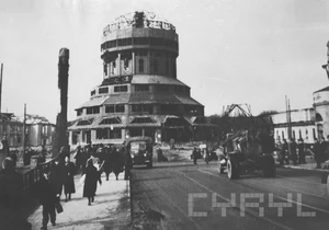 Wieża po zakończeniu działań wojennych w roku 