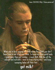 Milk legolas