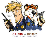 Calvin and Hobbes P I by erikjdurwoodii