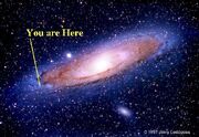 You are here galaxy