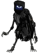 A unused render of Harley Sawyer with his original eye.