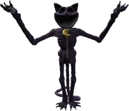 A render of CatNap worshipping The Prototype's shrine.