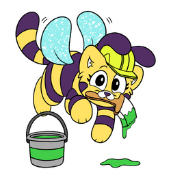 Poppy Playtime Cat-Bee transparent PNG - StickPNG