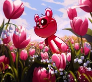 Bobby Bearhug Artwork in celebration for Valentine’s