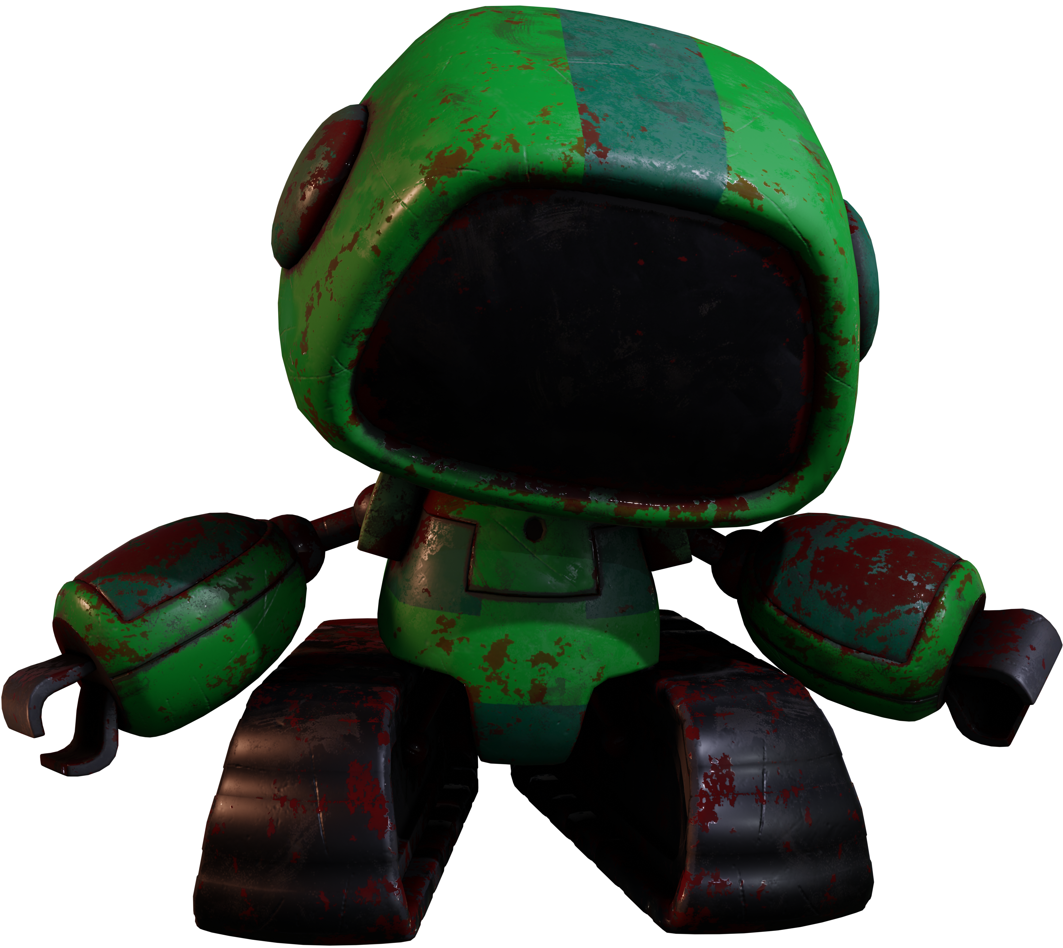 A playful toy character from the video game poppy playtime