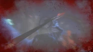 After freezing him, and cutting him with a saw, The Player is ready to release more Liquid Nitrogen.