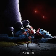 The teaser for Chapter 3’s second teaser trailer, showing the date, 7.26.23.
