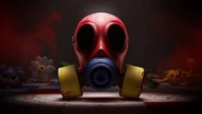 A teaser showing the Gas Mask and other toys from Chapter 2, used as the thumbnail for Chapter 3’s first teaser trailer.