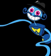 Daddy Long Legs' as seen from the Mommy Long Legs family poster, edited to be apart from the rest of the poster.