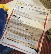 Edited version of the complete Transcript Submission, by linds2082.