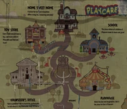 A map of the Playcare.