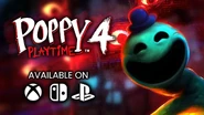 Doey seen in the thumbnail announcing the release of Chapter 4 for consoles.