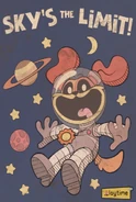 A poster of DogDay saying "Sky's the limit!" that can be found in Home Sweet Home.