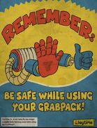 Grabpack Be Safe Poster