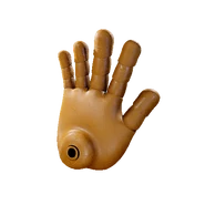 The Flare Hand skin.