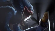 Huggy Wuggy in the thumbnail of Toying with Terror.