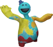 A render of Doey introducing himself to The Player.