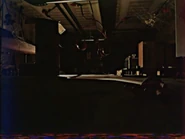 Mommy's first appearance in the tape, as she stares at the camera.