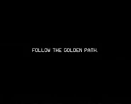 Golden Path death screen.