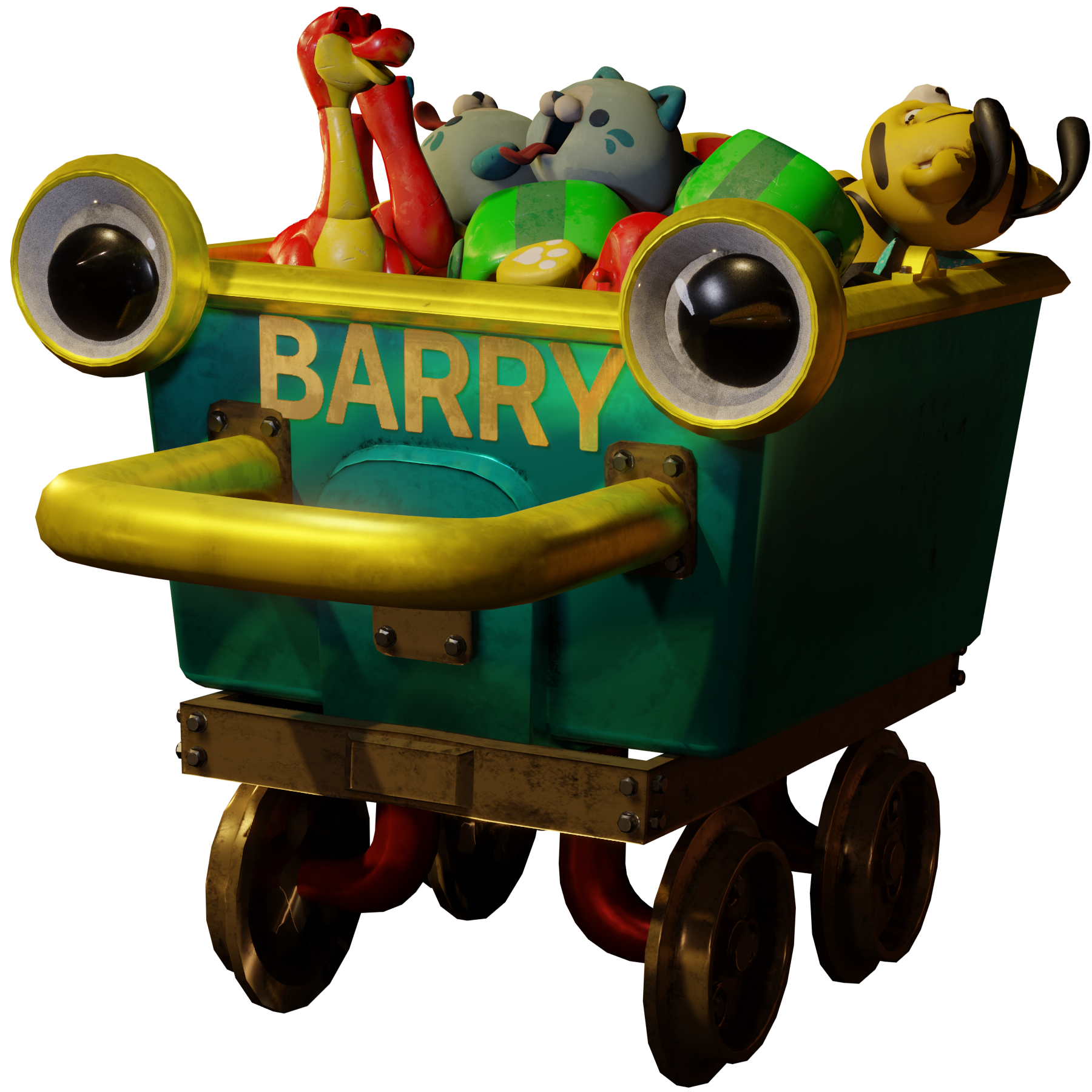 Poppy Playtime: Chapter 2 - How to Solve Barry Cart Puzzle