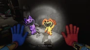 DogDaytoyBrokenLeg.png (3.75 MB) The Player sees a living CatNap toy and a living DogDay toy.