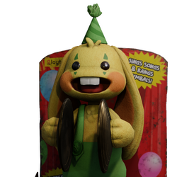  Cross - Border Poppy Playtime Poly Son Bunzo Bunny Plush Doll  (yellow,15 inch) : Toys & Games