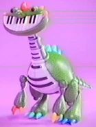 Toy from the Pianosaurus Jingle.