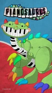 A poster of Pianosaurus.