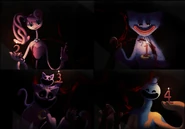 Ditto, but with the rest of the countdown images. When outlined, it reveals the silhouette of a poppy flower made with blood of the children.