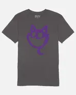 CatNap Face Charcoal Tee.