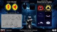 Concept art of the assets used during The Doctor Takeover.