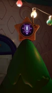 Unnamed Star Device in alert mode in the Happy Holidays video.