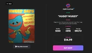 Huggy Wuggy's profile in the NFT page.