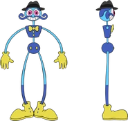 Reference artwork for Daddy Long Legs.