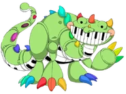 The second official artwork of Pianosaurus.