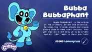 Bubba Bubbaphant's character description.