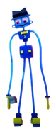 Daddy Long Legs as he appears in EnchantedMOB Minecraft animations.
