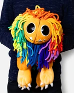 Yarnaby Plush (being held)