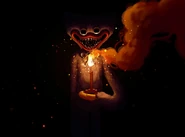 The first of the Countdown to Goodbye 2024 images. When all three are overlaid, the smoke trails form Doey's tattoo.