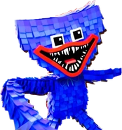 Aggressive Huggy Wuggy as he appears in the EnchantedMOB animations.