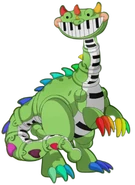 The third official artwork of Pianosaurus.